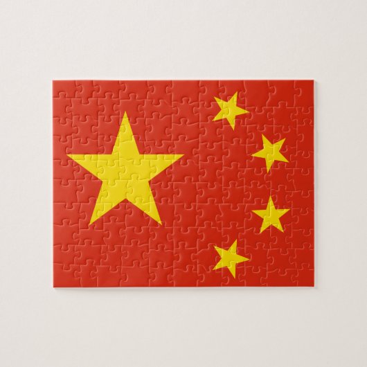 フラグ(中国の中国) ジグソーパズル (横)