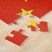 フラグ(中国の中国) ジグソーパズル (側面)