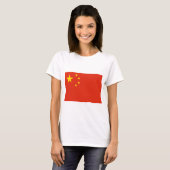 フラグ(中国の中国) Tシャツ (正面フル)