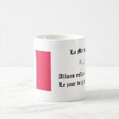 フラグ＆国歌タイトル＆いくつかの歌詞 コーヒーマグカップ (中央)