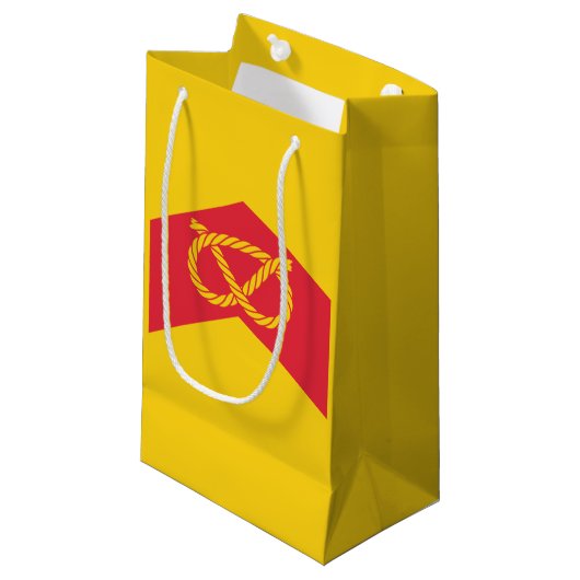 フラグ（犬）スタッフォード小抱き枕 スモールペーパーバッグ (正面アングル)