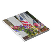 フラグ+花 ノートパッド (アングル)