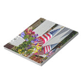 フラグ+花 ノートパッド (回転)