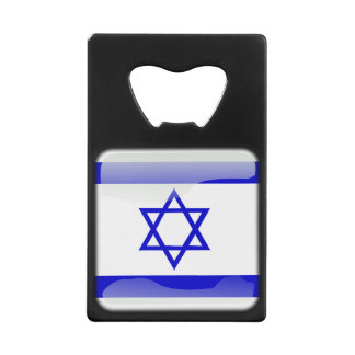 フラグ_of_イスラエル クレジットカード栓抜き