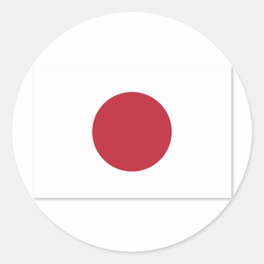 フラグ_of_Japan ラウンドシール (正面)