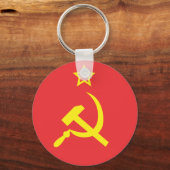 フラグUSSR キーホルダー (正面)