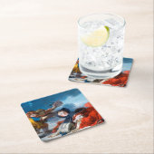 フラゴナード・ウィンター スクエアペーパーコースター (インサイチュ)