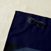 フラゴナールのカップル ビーチタオル (インサイチュ)