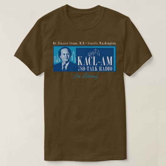 フラジアークレーンKACLラジオ局 Tシャツ (デザイン正面)