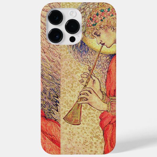 フラジオレットを演奏する天使 Case-Mate iPhoneケース (裏面)
