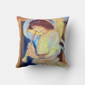 フラジオレットを遊ぶ天使 クッション (裏面)