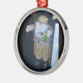 「フラスカート」サンタオーナメント メタルオーナメント (左)