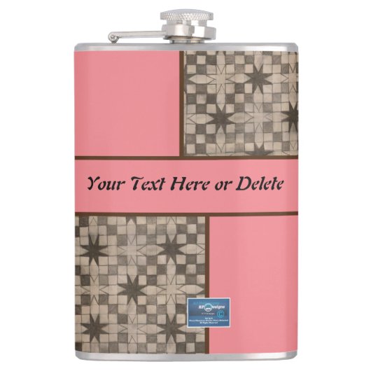 フラスクラージ(桃LED S.C.C.) RFPMDesigns ©️ 2023 フラスク (正面)