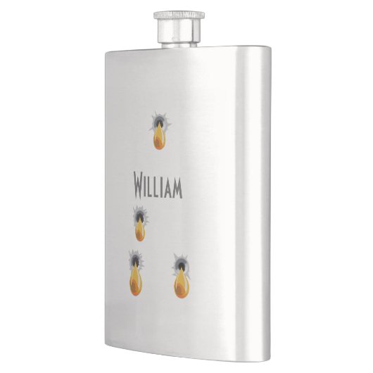 フラスコが漏れる箇条書き記号 フラスク (左)