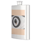 フラスコで涙を流す フラスク (左)