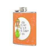 フラスコにワインを置くことができますか。 フラスク (左)