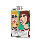 フラスコのよい友人はから救い出すために来ます フラスク (左)