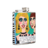 フラスコのよい友人はから救い出すために来ます フラスク (右)