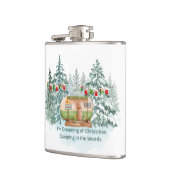 フラスコのクリスマスキャンプの夢を見る フラスク (左)