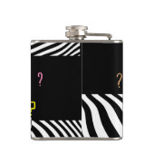 フラスコの中に何があるの？ フラスク (裏面)