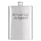 フラスコの保険統計の判断 フラスク (正面)