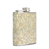 フラスコの金ゴールドのグリッター フラスク (右)