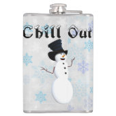 フラスコを冷やす フラスク (裏面)