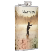 フラスコを採取することを行くのあなたの名前 フラスク (右)