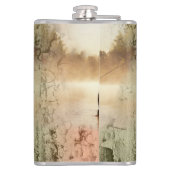 フラスコを採取することを行くのあなたの名前 フラスク (裏面)