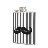 フラスコを飲んでいる黒い髭の花婿の付添人 フラスク (左)