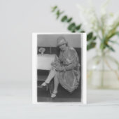 フラスコ付きレディ1926 ポストカード (スタンド正面)