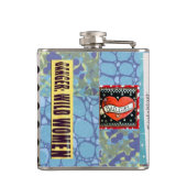 フラスコ正常なpeop; eは私および愚かな人々を退屈させます フラスク (裏面)