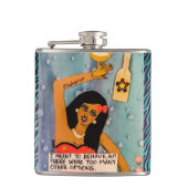 フラスコ私はすることを意味しました フラスク (正面)