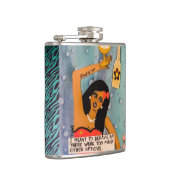 フラスコ私はすることを意味しました フラスク (右)