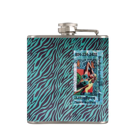 フラスコ私はすることを意味しました フラスク (裏面)