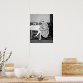 フラスコ隠しガーター， 1926.ヴィンテージ写真 ポスター (キッチン)