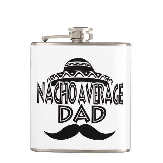 フラスコ6オズ。 フラスク (正面)