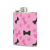 フラスコ6オズ。 フラスク (左)