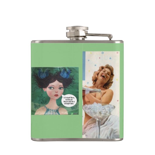 フラスコ – イは休暇を取る余裕がないので私は博士に行く フラスク (裏面)