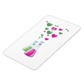 フラスコ、エレンメイヤー、ビーカー、化学、研究室 マグネット (左側)