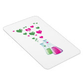 フラスコ、エレンメイヤー、ビーカー、化学、研究室 マグネット (右側)