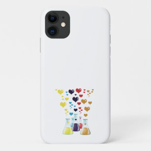 フラスコ、エレンメイヤー、ビーカー、化学、研究室 iPhone 11 ケース