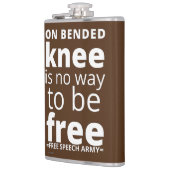 フラスコ「膝の上…」 フラスク (左)