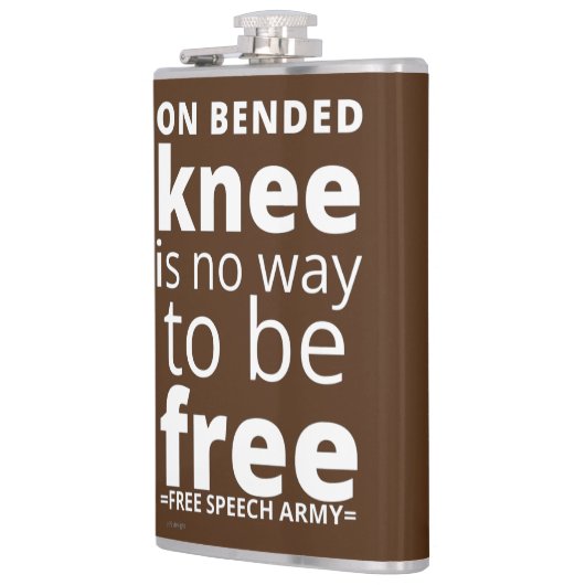 フラスコ「膝の上…」 フラスク (左)