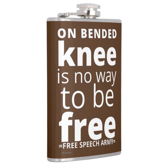 フラスコ「膝の上…」 フラスク (右)