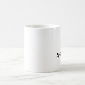 フラスコ、自身の危険のスパイク! コーヒーマグカップ (中央)