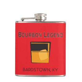 フラスコ – Bourbon Legend, Bardstown Kentucky フラスク