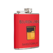 フラスコ – Bourbon Legend, Bardstown Kentucky フラスク (右)