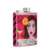 フラスコIはアルコール中毒患者を結合しました。 私はまだ飲みます フラスク (右)