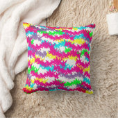 フラストレーポップ・アートのト効果デザインの散乱ジャック クッション (ブランケット)